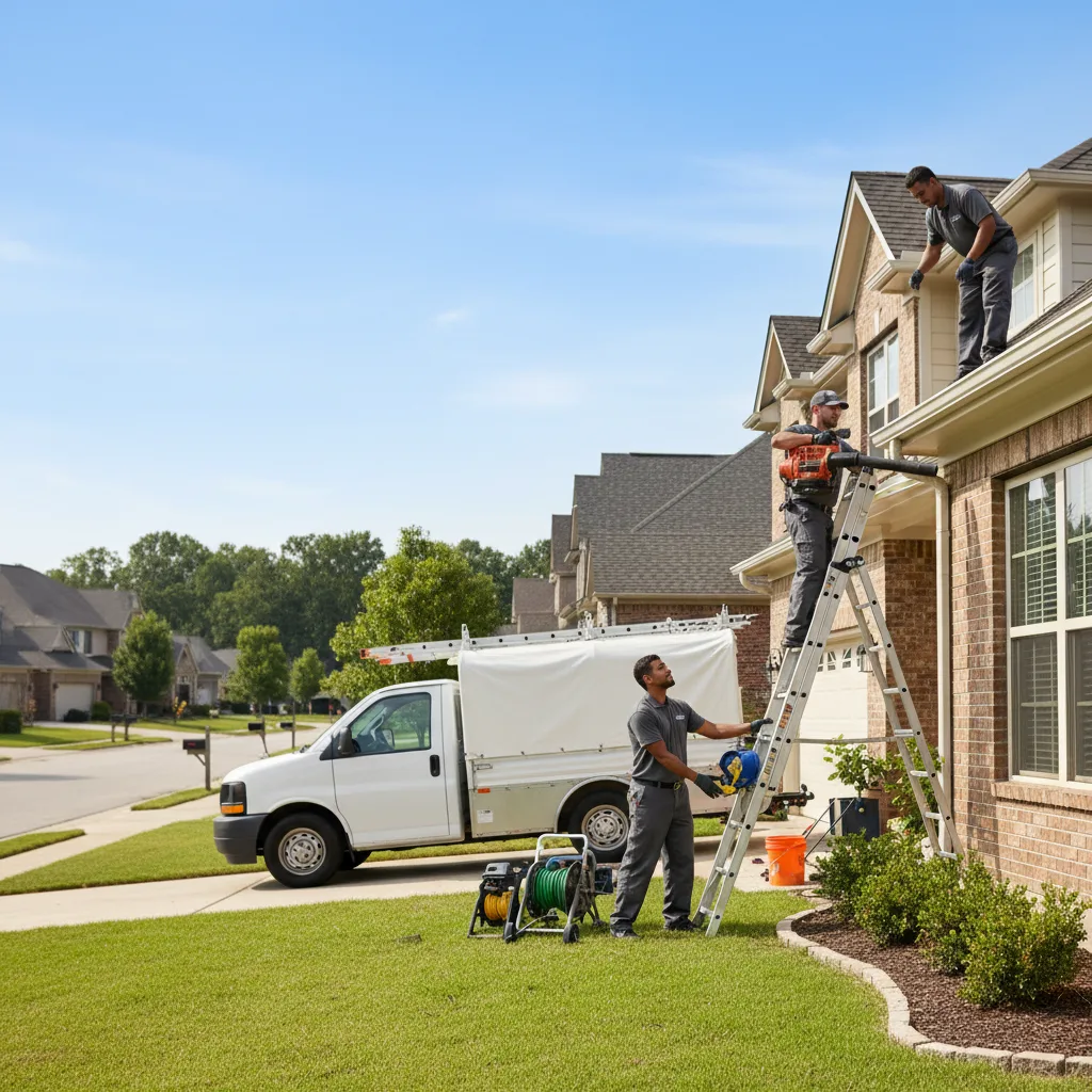 Home Gutter Service in Shamrock, OK near me